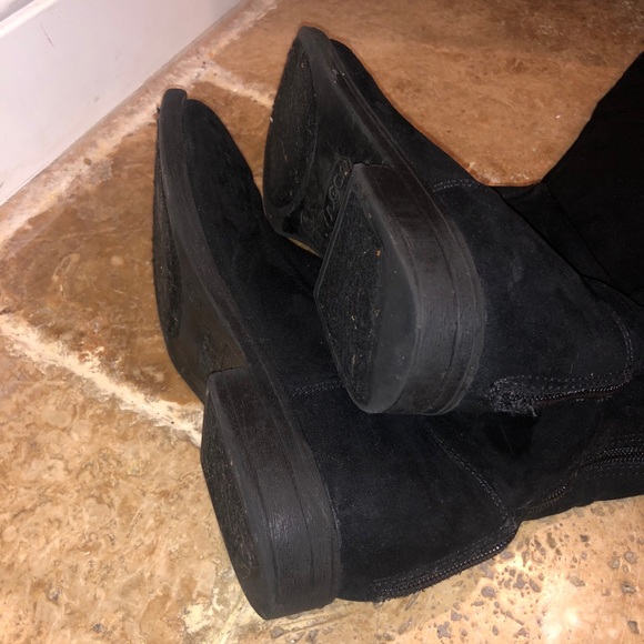 Girls Faux-suede tall boots~ Size 3 - Picture 6 of 11